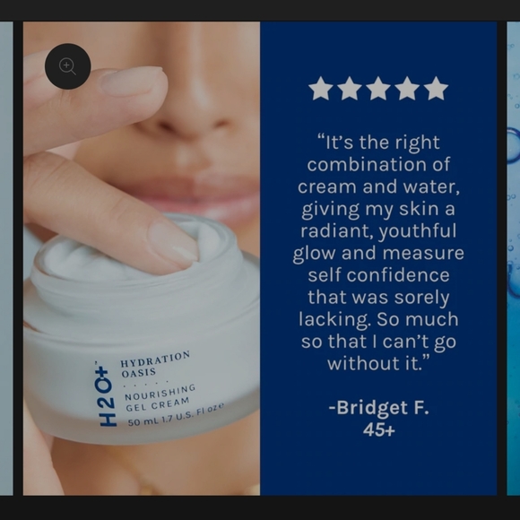 🌷H2O+  Hydration Oasis Nourishing Gel Cream - Picture 5 of 7